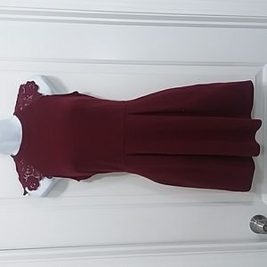 Speechless Maroon Dress